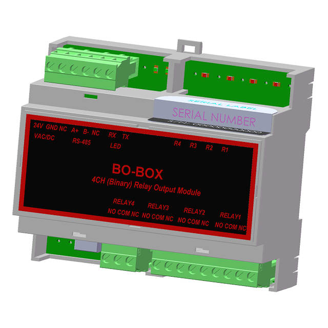 QEL BO-Box 4-channel relay output module