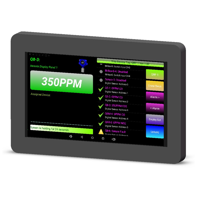 QEL Q-Display II 7-inch touch-screen remote display for the Q-Controller