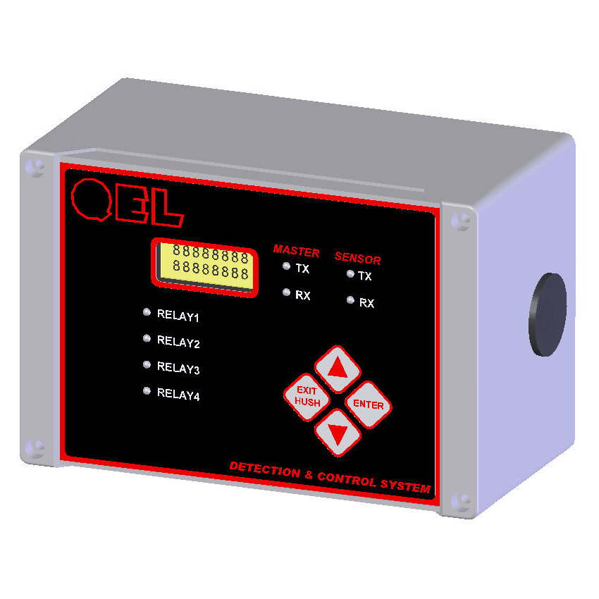 QEL Q4 Controller four-channel gas detection controller
